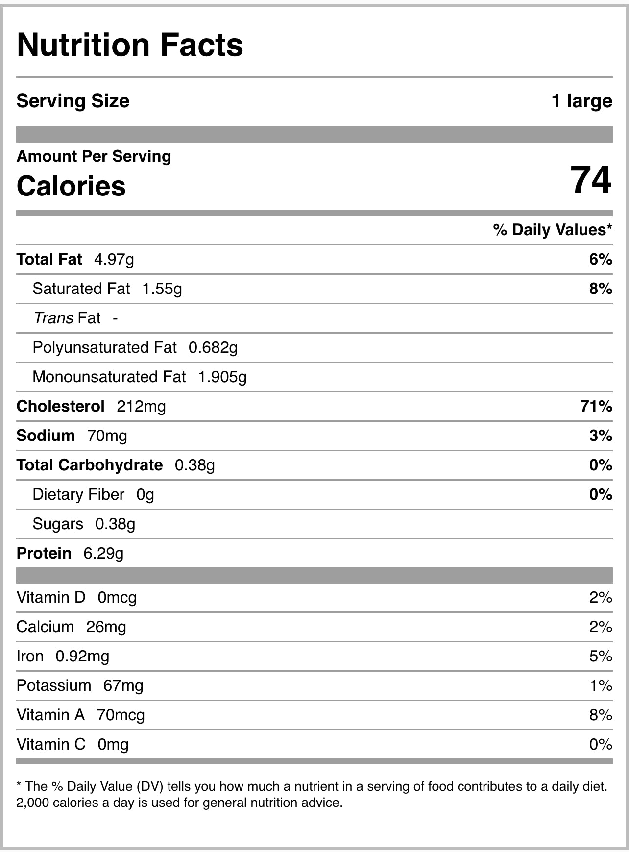 Farm Fresh Powdered Eggs 4 Eggs