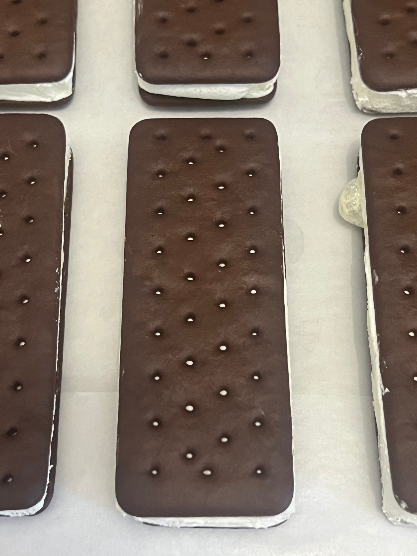 Lactose Free Vanilla Ice Cream Sanwiches
