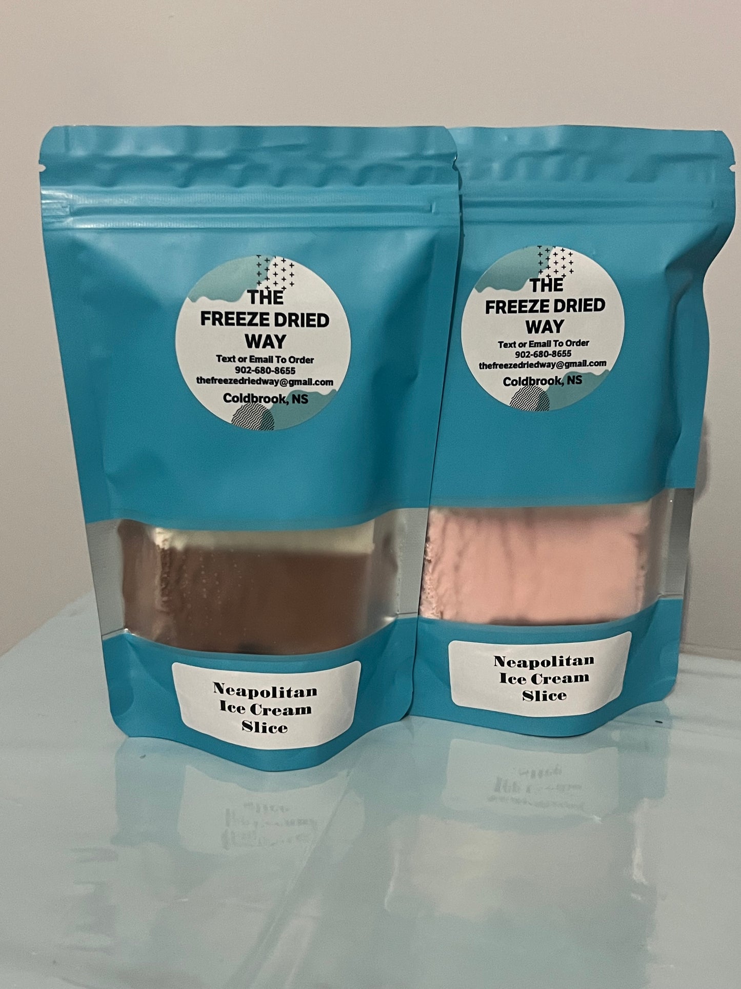 Neapolitan Ice Cream Slice