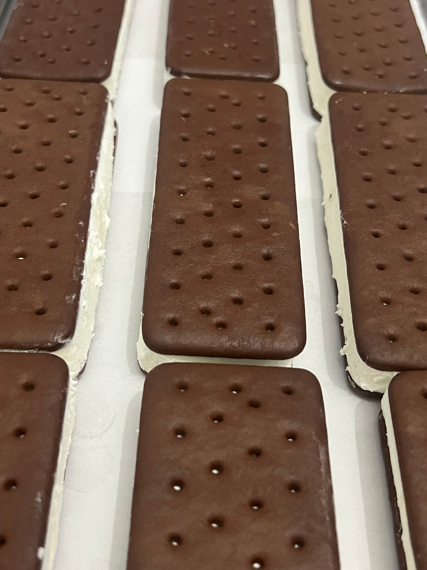 Lactose Free Vanilla Ice Cream Sanwiches