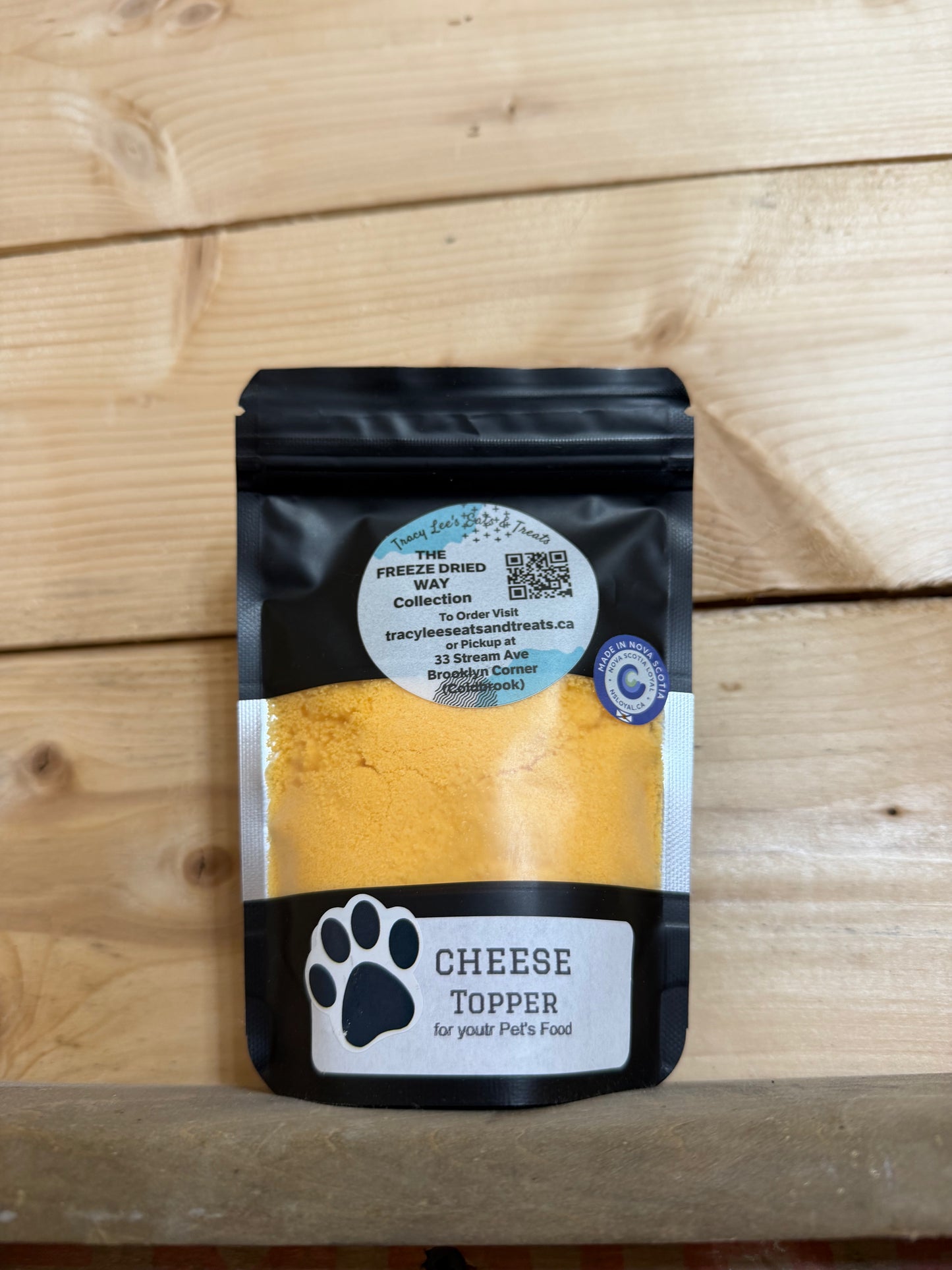 Cheese Dog Food Topper