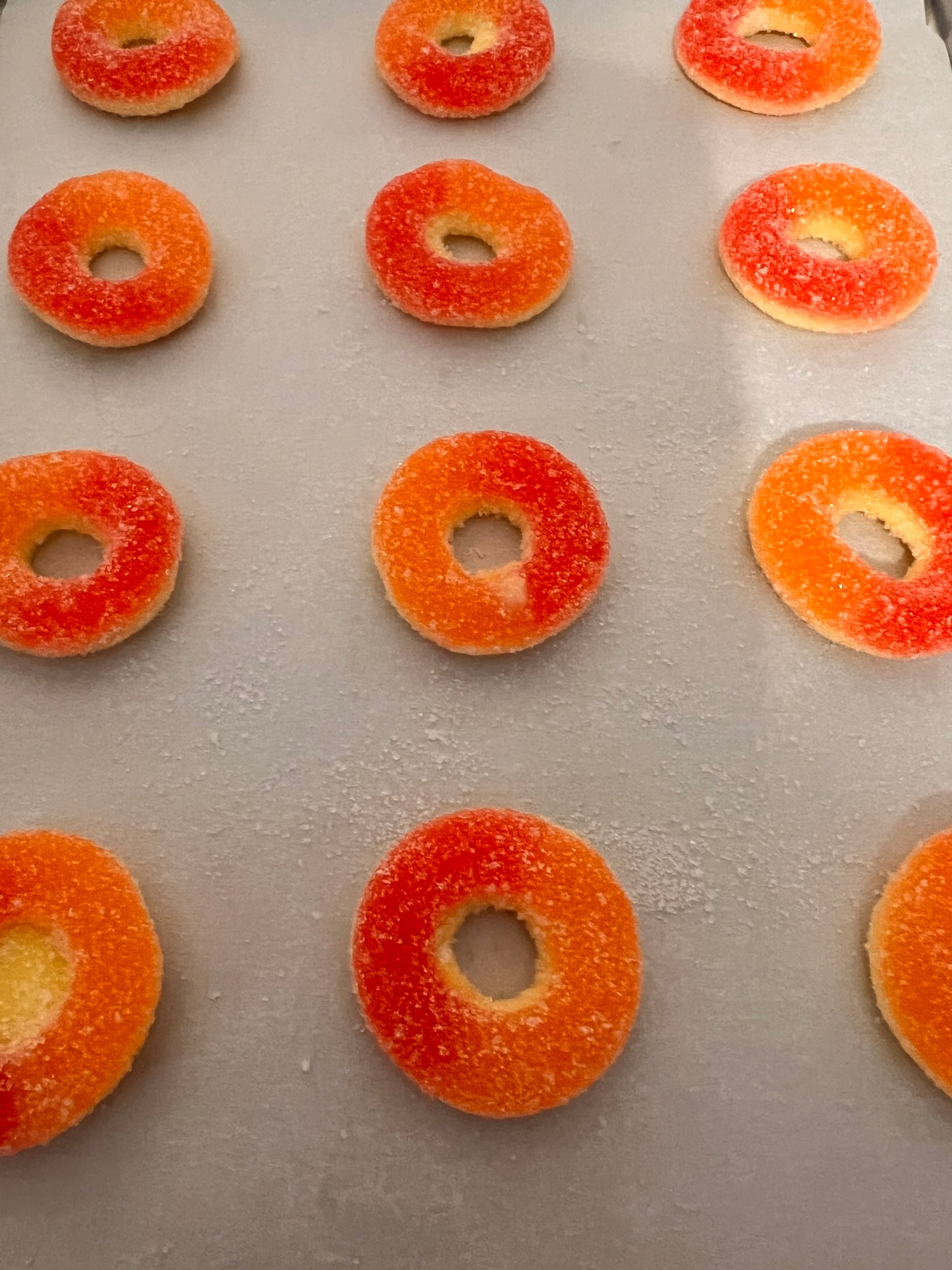 Crunchy Peach Rings