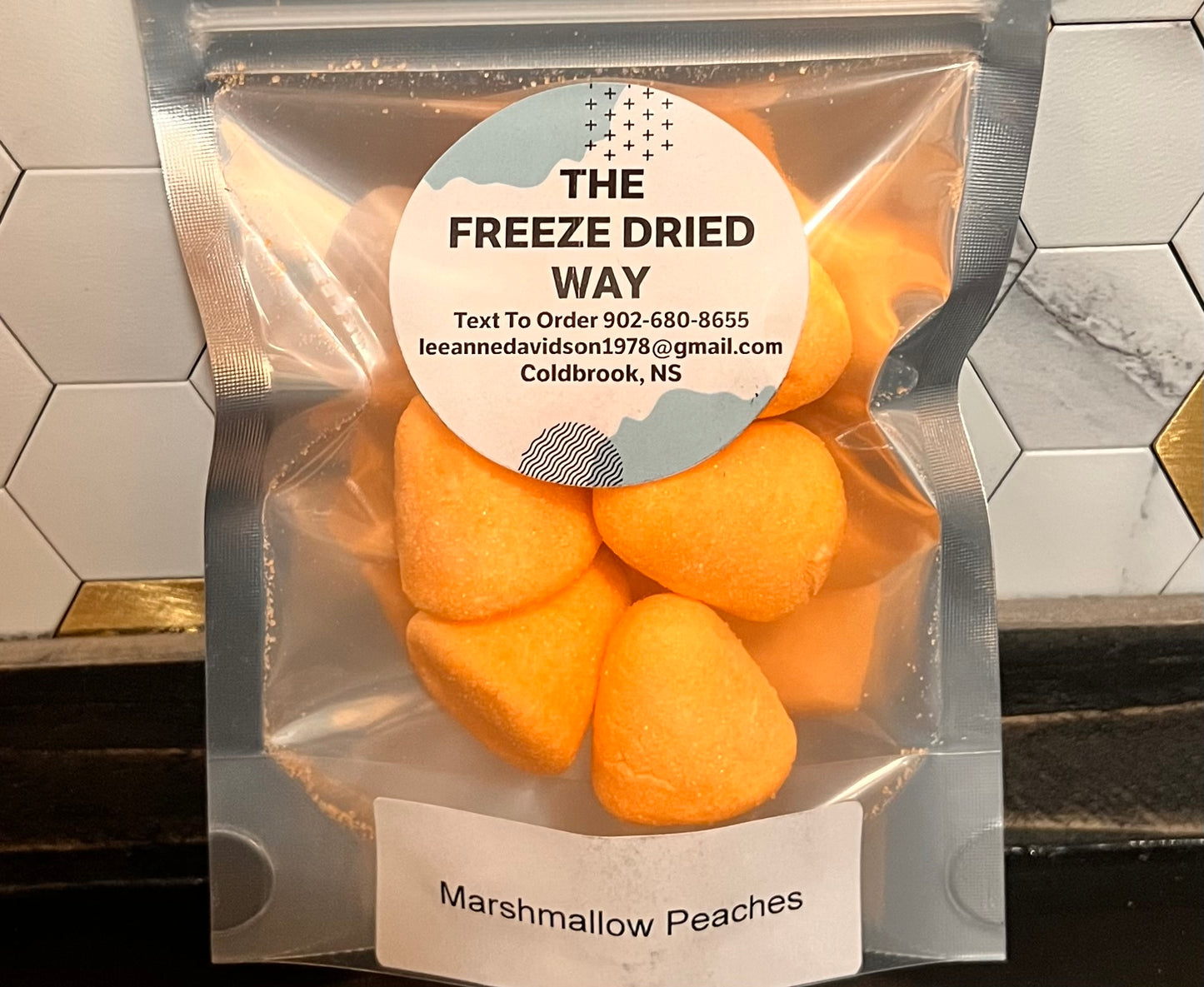 Marshmallow Peaches