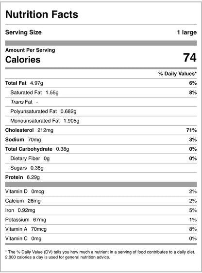 Farm Fresh Powdered Eggs 4 Eggs