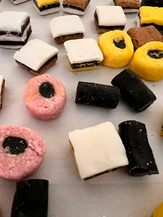 Licorice Crunchy Chews ￼