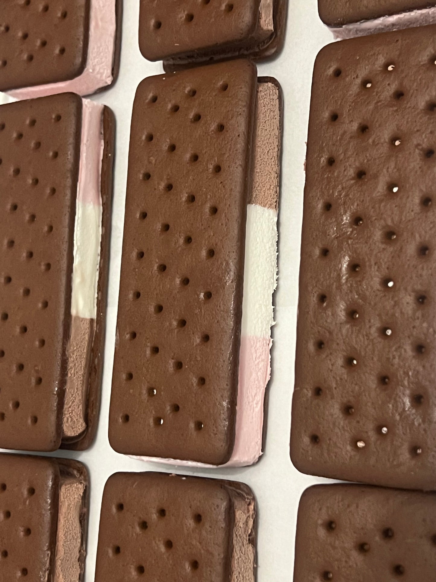Neapolitan Ice Cream Sandwich