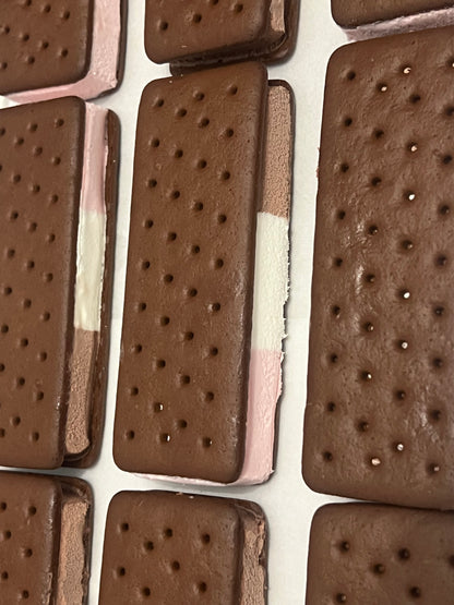 Neapolitan Ice Cream Sandwich