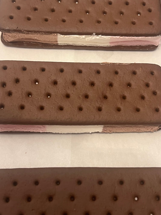 Neapolitan Ice Cream Sandwich