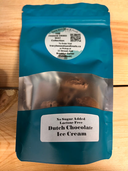 Dutch Chocolate Ice Cream-Lactose free, No Sugar Added