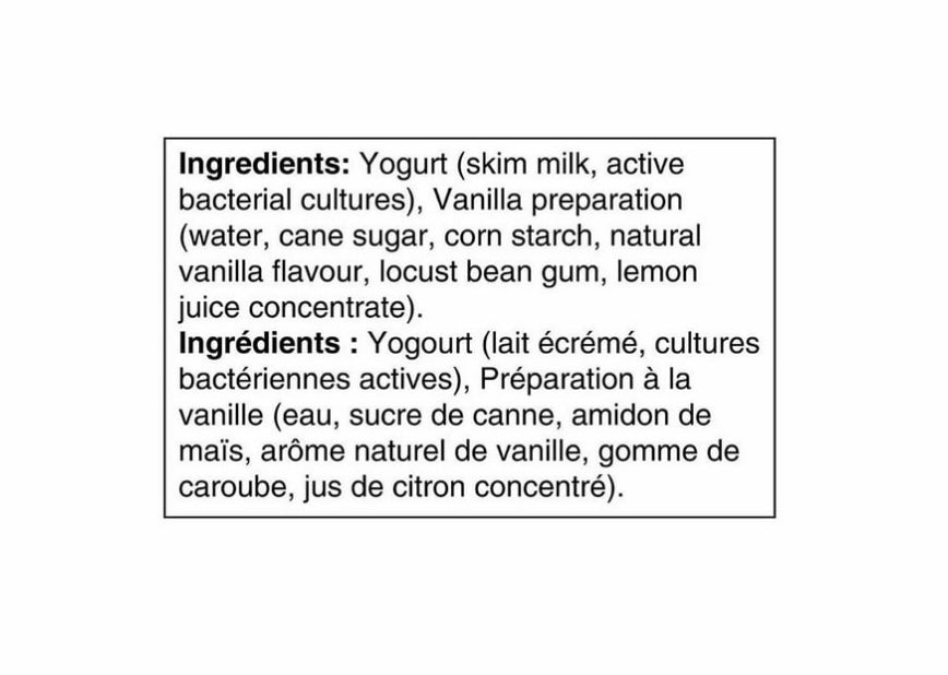 Greek Yogurt-Vanilla