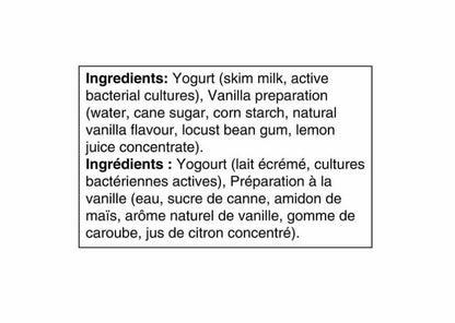 Greek Yogurt-Vanilla