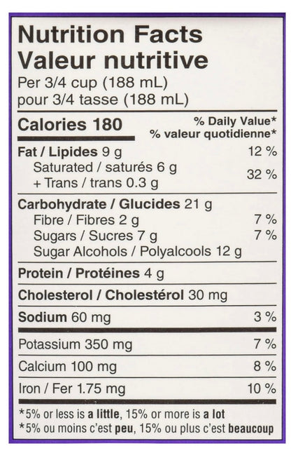Dutch Chocolate Ice Cream-Lactose free, No Sugar Added