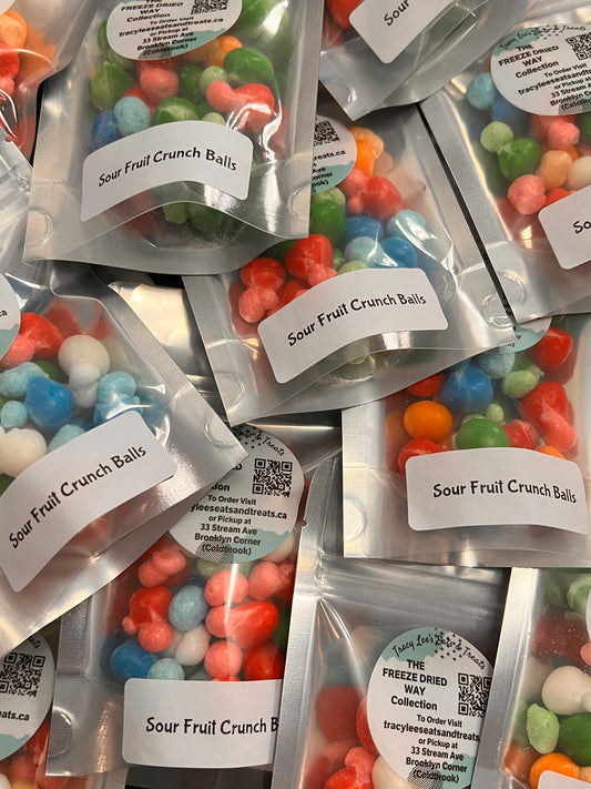 Sour Fruit Crunch Balls
