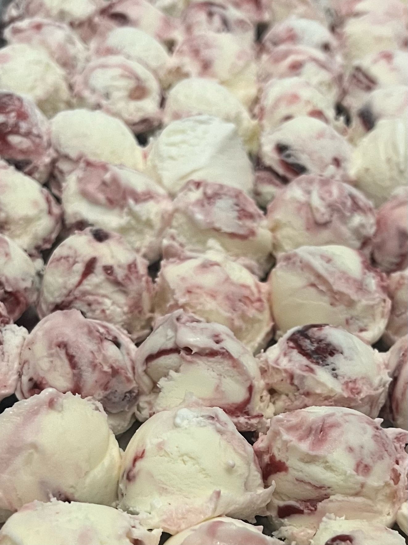 Black Raspberry Cheesecake Ice Cream