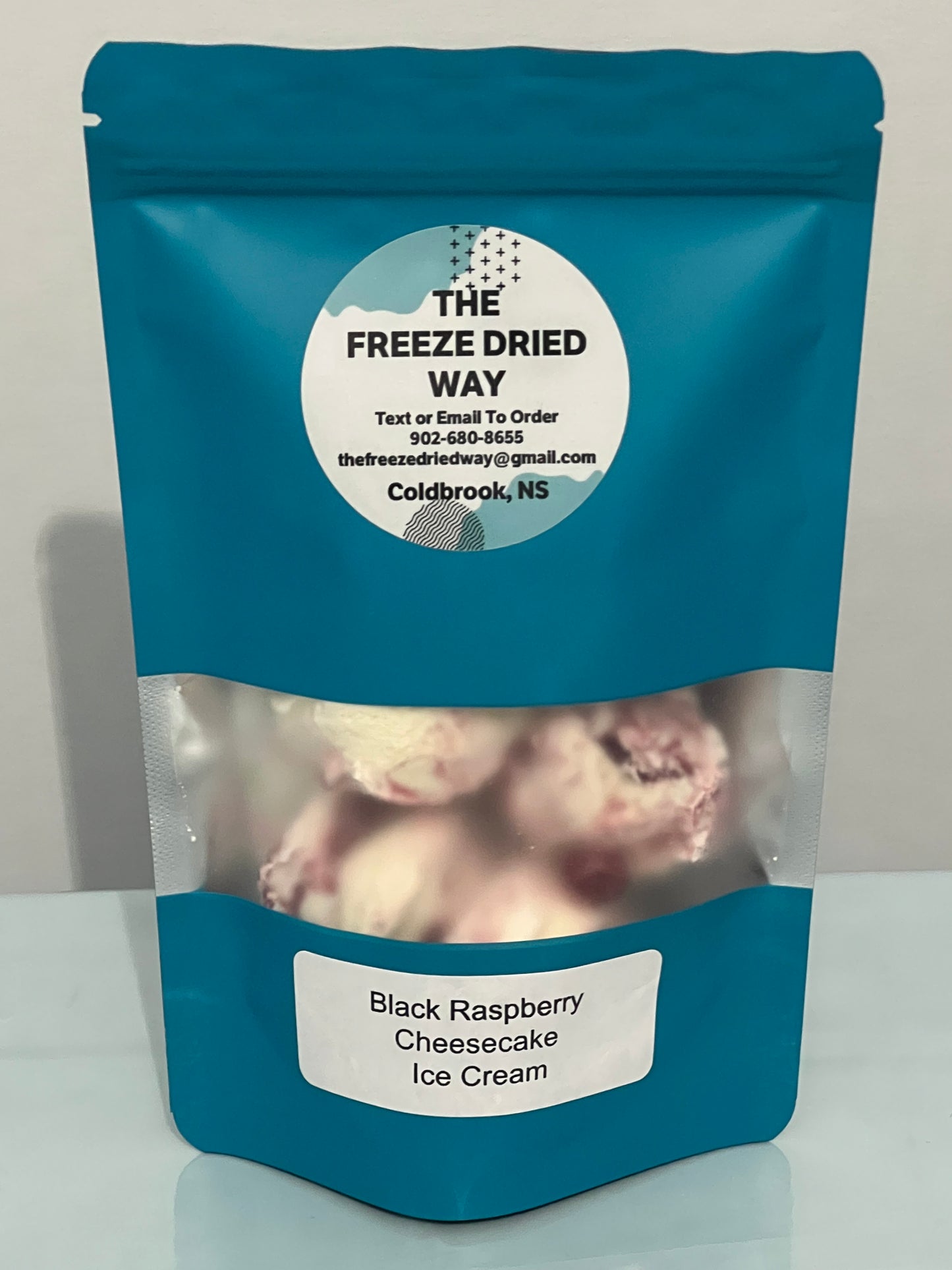Black Raspberry Cheesecake Ice Cream